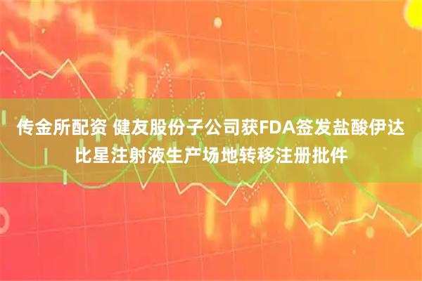 传金所配资 健友股份子公司获FDA签发盐酸伊达比星注射液生产场地转移注册批件