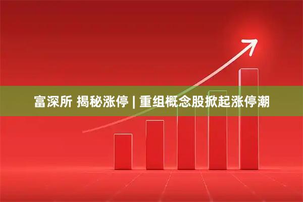 富深所 揭秘涨停 | 重组概念股掀起涨停潮