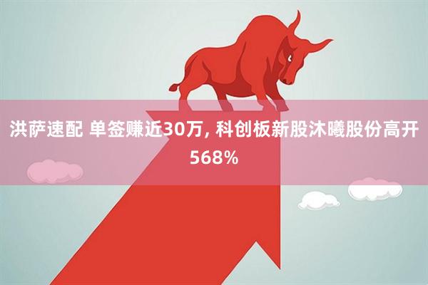 洪萨速配 单签赚近30万, 科创板新股沐曦股份高开568%