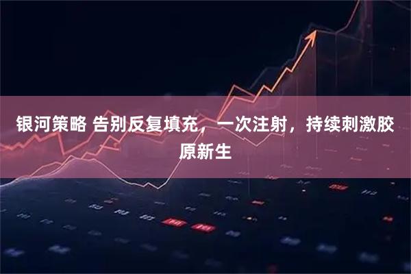 银河策略 告别反复填充，一次注射，持续刺激胶原新生
